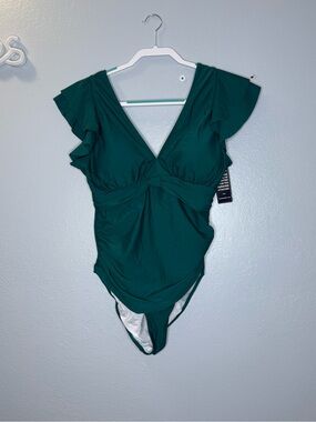 Blooming Jelly Ruffled One Piece Swimsuit